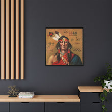 Indian chief portrait illustration