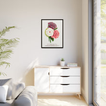 Double Althea in 3 colors lithograph. Digitally enhanced from our own original 1900 edition plates of Botanical Specimen published by Rochester Lithographing