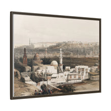 Suez Desert View: Cairo's Citzenib Gate by David Roberts - Antique Wall Art