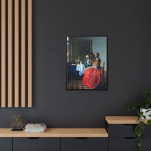La joven con copa de vino de Johannes Vermeer (ca. 1658-1662)