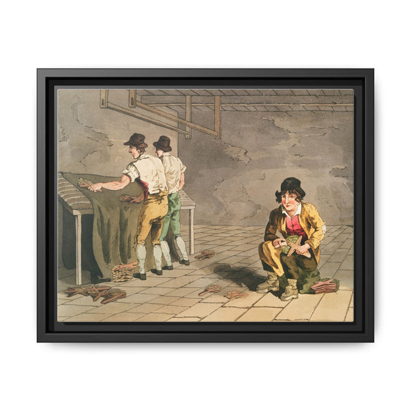 Illustration of the preemer boy from The Costume of Yorkshire (1814) by George Walker
