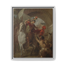 Saint Martin Sharing his Coat with a Beggar by Louis Galloche - NOMADEN ART GALLERY