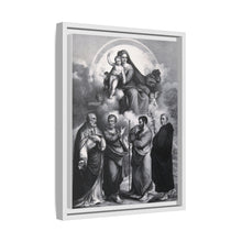 The Virgin and Child with Saint Geminianus of Modena, Saint Peter, Saint Paul and Saint Antony of Padua. Lithograph by F. Hanfstaengl after B. Ramenghi, il Bagnacavallo.