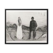Two Human Beings. The Lonely Ones (1894) by Edvard Munch - NOMADEN ART GALLERY