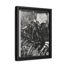 The charge, right detail, second state (1918) print in high resolution by George Wesley Bellows - NOMADEN ART GALLERY