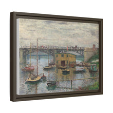 Claude Monet's Bridge at Argenteuil on a Gray Day (1876) - NOMADEN ART GALLERY