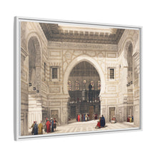 Interior of the mosque of the Sultan the Ghoree illustration by David Roberts (1796–1864)