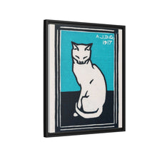 Sitting cat (1917) by Julie de Graag