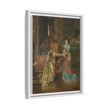 The Visit (c. 1870) by Alfred Stevens: A Glimpse into 19th-Century Elegance