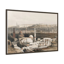 Suez Desert View: Cairo's Citzenib Gate by David Roberts - Antique Wall Art