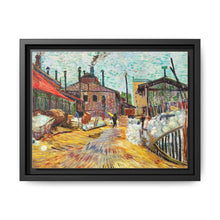 The Factory (1887) by Vincent Van Gogh - Timeless Wall Art Canvas - NOMADEN ART GALLERY