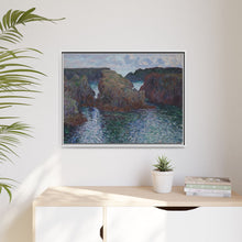 Rocks at Port-Goulphar, Belle-Île by Claude Monet - NOMADEN ART GALLERY