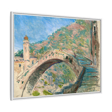 Claude Monet's Bridge at Dolceacqua (1884) - NOMADEN ART GALLERY