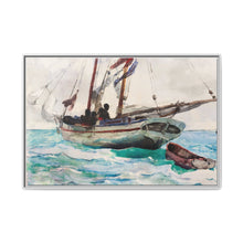Schooner–Nassau (ca. 1888–1889) by Winslow Homer - NOMADEN ART GALLERY
