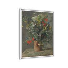 Flores en un jarrón (c. 1866), cuadro de alta resolución de Pierre-Auguste Renoir 