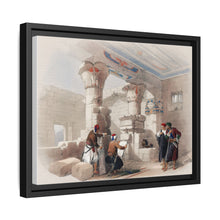 Deir el Medina (Dayr al Madinah) is an ancient Egyptian village which was home to the artisans who worked on the tombs in the Valley of the Kings illustration by David Roberts