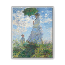 Claude Monet's Madame Monet and Her Son (1875), woman with a Parasol. - NOMADEN ART GALLERY