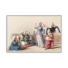 Dancing girls at Cairo illustration by David Roberts (1796–1864) - NOMADEN ART GALLERY