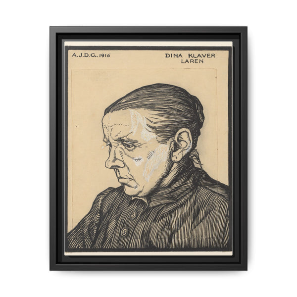 Portret van Dina Klaver (1916) by Julie de Graag - NOMADEN ART GALLERY