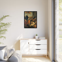 Saint Francis Xavier preaching and healing. Oil painting after Peter Paul Rubens.