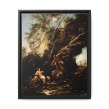 Landscape with the Temptation of Christ by Alessandro Magnasco and Antonio Francesco Peruzzini - NOMADEN ART GALLERY