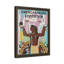Poster for the American Negro Exposition in Chicago (1940) illustration by Robert Savon Pious.