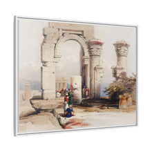Ruins Temple on the Island of Biggeh Nubia illustration by David Roberts (1796–1864)