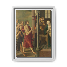 Panel of an Altarpiece with Dispute with the Doctors, on verso is Appearance of Christ to his Mother (c. 1520 - c. 1535) by Master of Alkmaar - NOMADEN ART GALLERY
