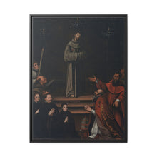 Saint Francis Appearing before Pope Nicholas V, with Donors (La aparicion de san Francisco al Papa Nicolas V, con donantes) by Antonio Montufar - NOMADEN ART GALLERY