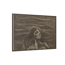 On the Waves of Love (1896) by Edvard Munch - NOMADEN ART GALLERY