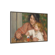El niño con juguetes de Pierre-Auguste Renoir, Gabrielle y el hijo del artista, Jean (1895-1896) 