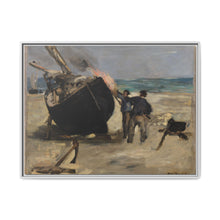 Tarring the Boat (Le Bateau goudronné) by Édouard Manet - NOMADEN ART GALLERY