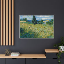 Vincent van Gogh's Green Wheat Field with Cypress (1889) - NOMADEN ART GALLERY