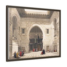 Interior of the mosque of the Sultan the Ghoree illustration by David Roberts (1796–1864)