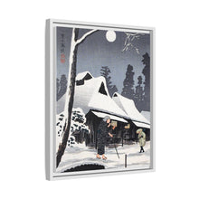 Moonlight on Snow (1936) print in high resolution by Hiroaki Takahashi
