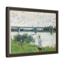Claude Monet's The Promenade with the Railroad Bridge, Argenteuil (1874) - NOMADEN ART GALLERY