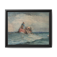 Hauling in the Nets (1887) by Winslow Homer - NOMADEN ART GALLERY