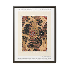 Flower pattern Art Deco stencil print in oriental style. Original from our own 1914 edition of Samarkande - NOMADEN ART GALLERY