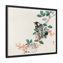 Black-capped chickadee by Kōno Bairei (1844-1895)