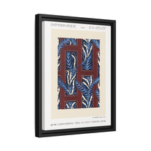 Estampado de pochoir con estampado de flores Art Nouveau en estilo oriental. Original de nuestra propia edición de 1914 de Samarkande.