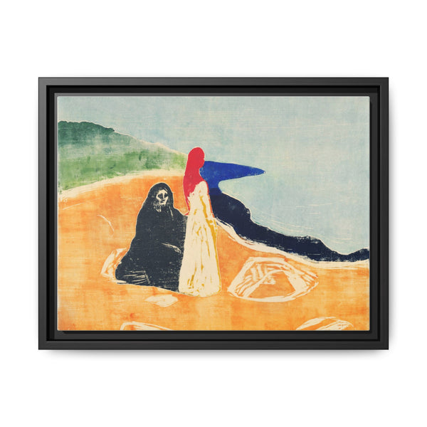 Two Women on the Shore (1898) by Edvard Munch - NOMADEN ART GALLERY