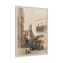 Bazaar of the coppersmiths Cairo illustration by David Roberts (1796–1864)