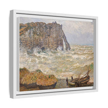 Claude Monet's Stormy Sea in Étretat (1883) - NOMADEN ART GALLERY