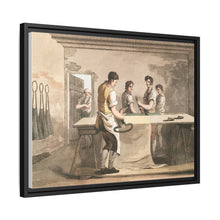 Illustration of the cloth dresser from The Costume of Yorkshire (1814) by George Walker