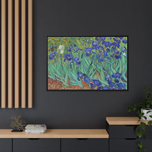 Vincent Van Gogh's Irises (1889). Famous painting, original from the J. Paul Getty Museum. - NOMADEN ART GALLERY