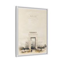 Great gateway leading to the Temple of Karnak Thebes illustration by David Roberts (1796–1864)