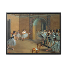 Edgar Degas's The Dance Foyer at the Opera on the rue Le Peletier (1872) - NOMADEN ART GALLERY