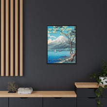 Impresión del monte Fuji desde el lago Yamanaka en alta resolución por Hiroaki Takahashi 