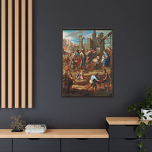 The Adoration of the Kings with Viceroy Pedro de Castro y Figueroa, Duke of La Conquista (La adoracion de los reyes con el virrey Pedro de Castro y Figueroa, duque de la Conquista) by Nicolas Enriquez.