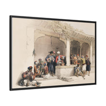 The coffee shop illustration by David Roberts (1796–1864)